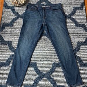 LOFT outlet denim jeans . Girlfriend size 8